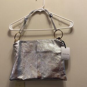 Silver Shoulder Bag